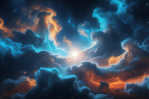 A Bright Star in the Sky: Enhancing Creative Projects with a High-Quality Background Image
