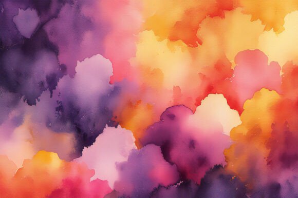 A Colorful Watercolor Painting: A Versatile Creative Resource