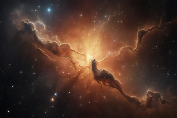 A Galaxy with Stars and Light