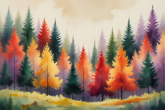A Painting of Trees with Different Color: A Strategic Visual Resource for Creative Professionals