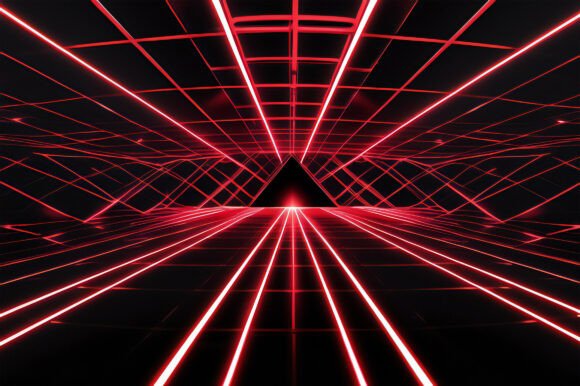 A Red Lines in a Black Room
