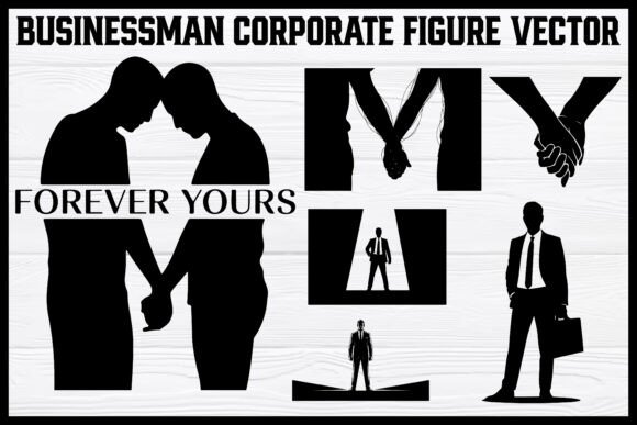 Businessman Silhouette Vector Set: A Versatile Tool for Modern Design